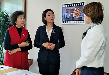 北京電視臺《律師門診室》播出曹曉靜律師的節目